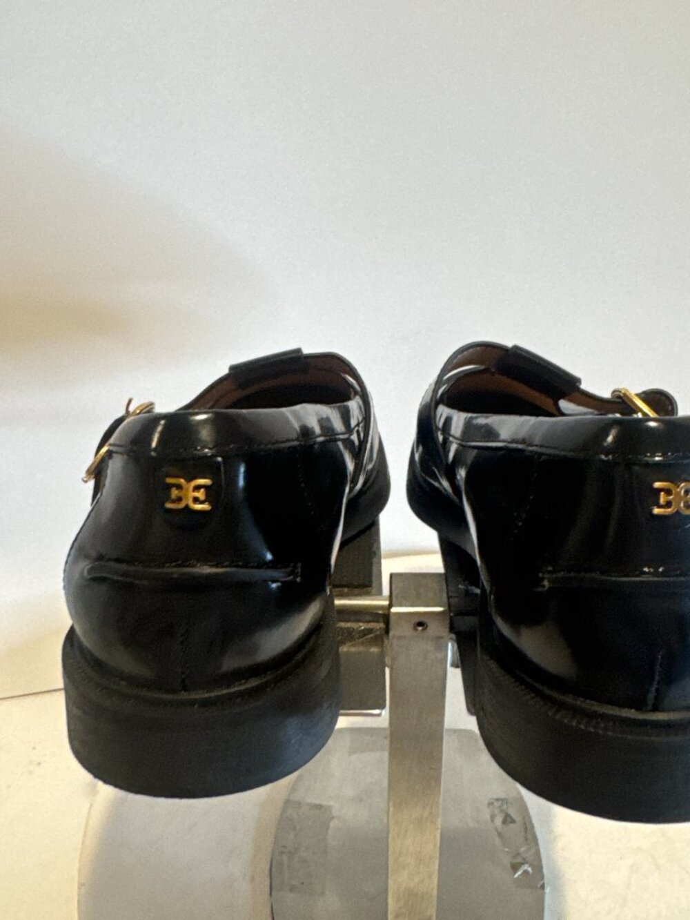 Sam Edelman Elaina T- Strap Buckle Loafer Leather Women's size 9 - Picture 6 of 10